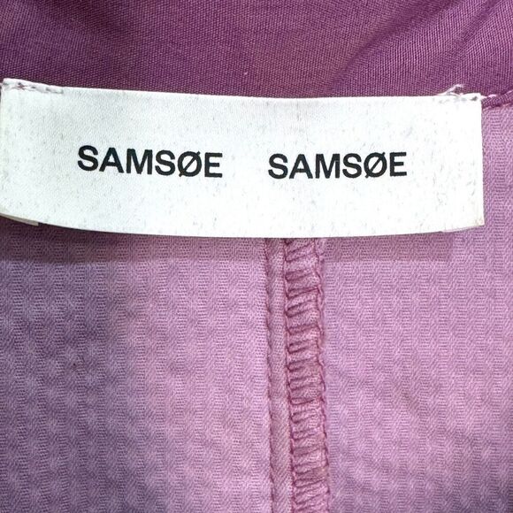 SAMSOE SAMSOE Mini Dress Size Small Purple Jasper Corduroy - Picture 6 of 11